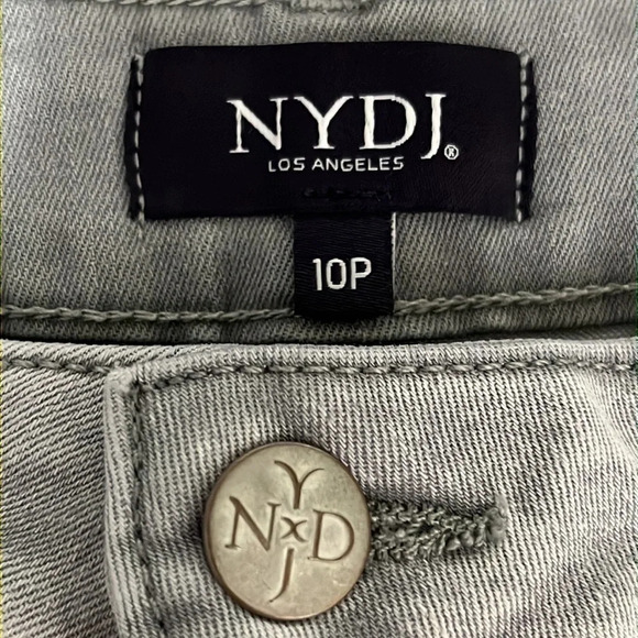 NYDJ Alina Ankle Released Hem Jeans in Reims - Size 10P - Picture 5 of 9